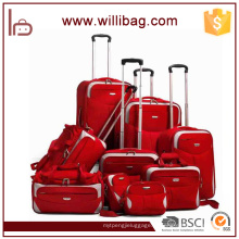 Custom Made Trolley Bagagem De Viagem Suave Mala De Viagem Lugagge Set